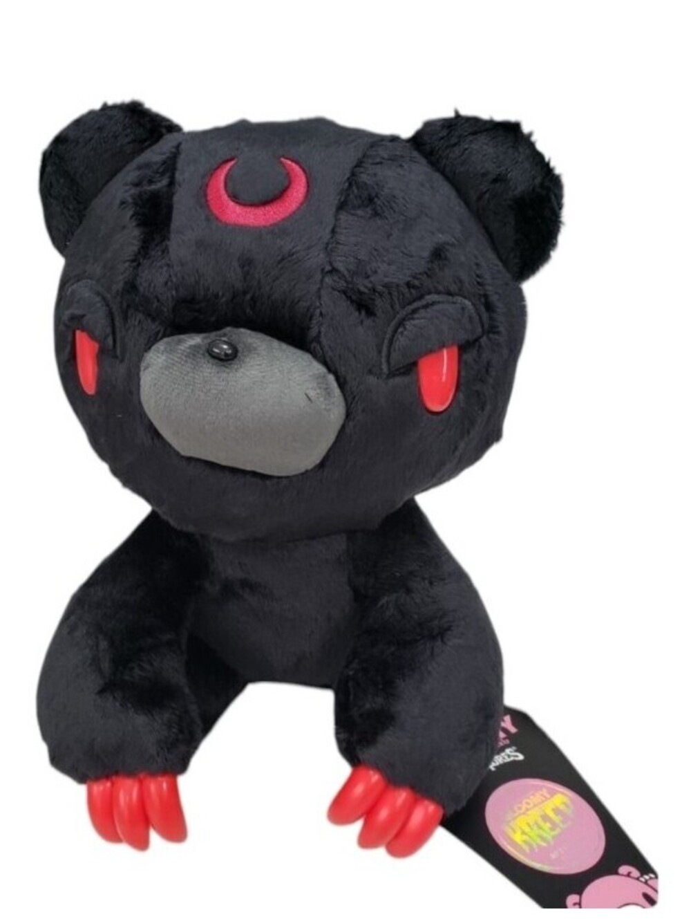 Killstar Kreeptures x Gloomy Kreep Bear Plush Toy Black Red 10.2" NEW With Tags